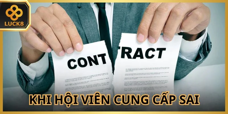 Người chơi tự chịu trách nhiệm cho việc sai thông tin